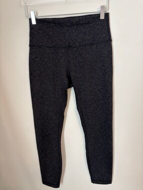 Lululemon Wunder Under Train in Blaze Black Size 8